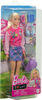 Barbie I Love School Toy Set with & 7 Accessories, Blonde Fashion Doll Wears Removable Look