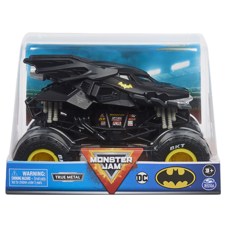Monster Jam, Official Batman Monster Truck, Collector Die-Cast Vehicle, 1:24 Scale