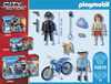 Playmobil - Police Bicycle with Thief