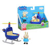 Peppa Pig Peppa's Adventures Little Helicopter Toy Includes 3-inch Rebecca Rabbit Figure
