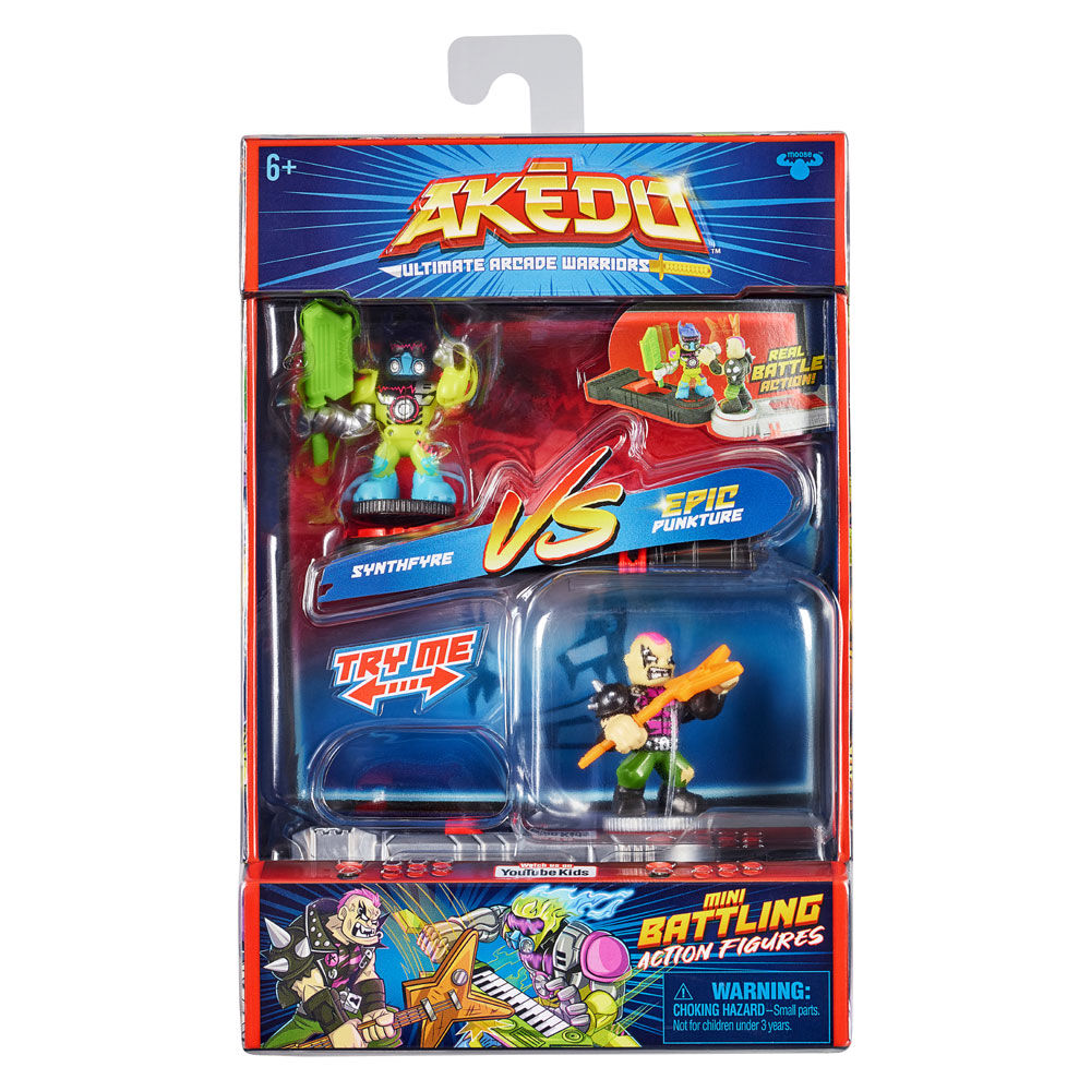 Akedo S2 Versus Pack Punkture Vs Synthfyre