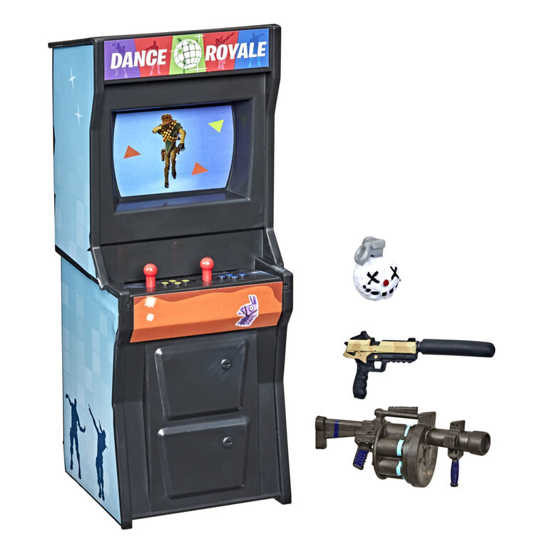 Fortnite Victory Royale Series Arcade Collection Blue Arcade Machine Collectible Toy