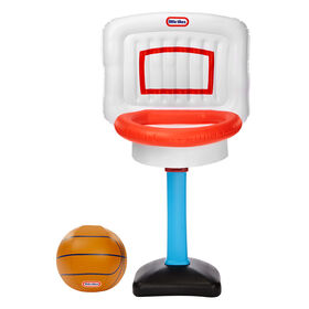 Little Tikes Totally Huge Sports Basketball Set with Oversized Rim and Big Inflatable Ball