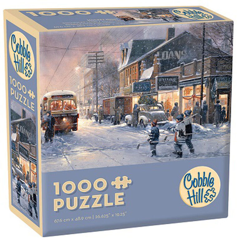 Hockey Night 1000 Piece Puzzle Toys R Us Canada