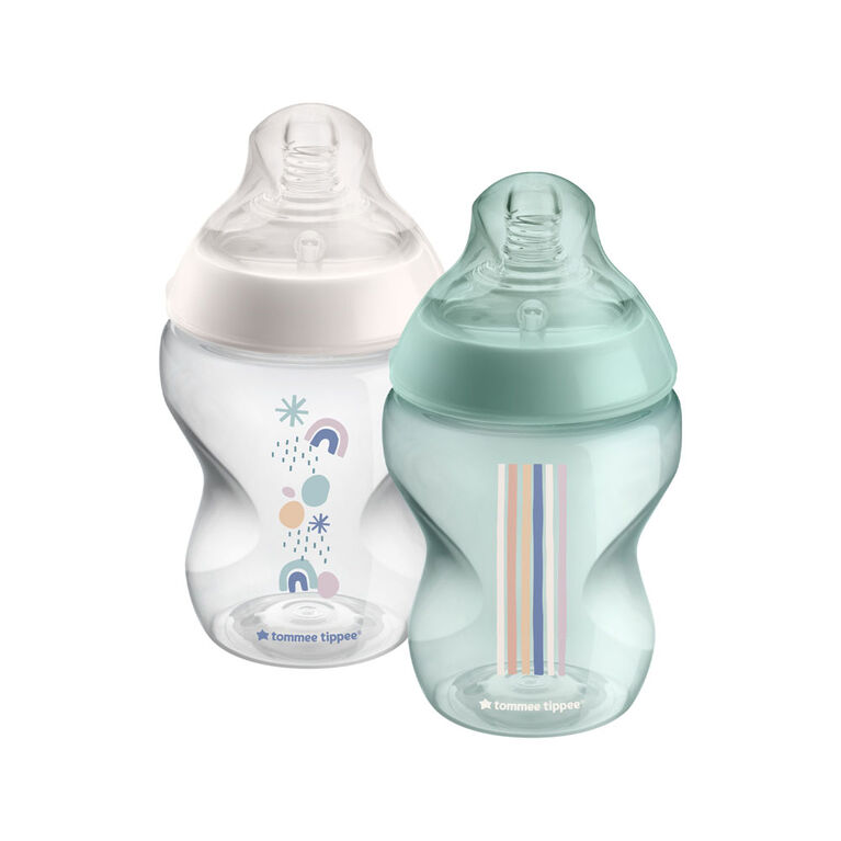 Tommee Tippee Closer to Nature Baby Bottles (9oz, 2 Count)