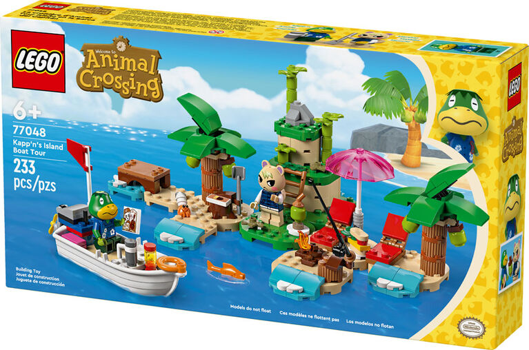 LEGO Animal Crossing Kapp'n's Island Boat Tour Video Game Toy 77048