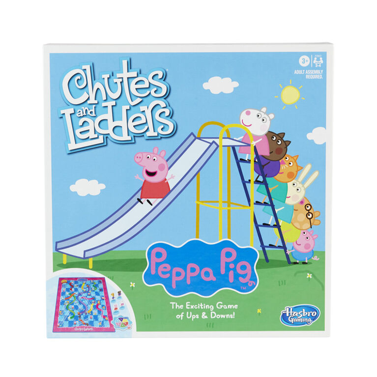 Jeu Chutes and Ladders : jeu de plateau version Peppa Pig