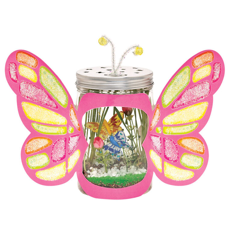 Sparkle N'Grow Butterfly Terrarium - English Edition