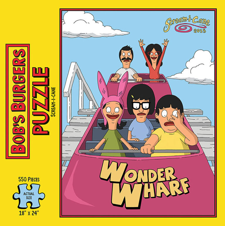 Bob's Burgers "Scream-I-Cane" 550 Piece Puzzle - English Edition