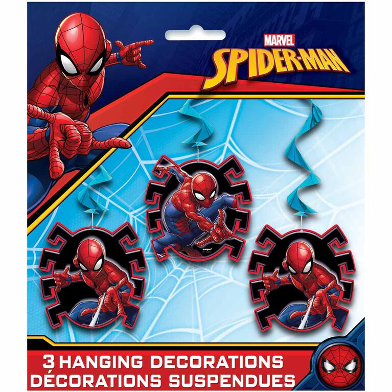 Spider-Man Hanging Decor 26", 3 pieces