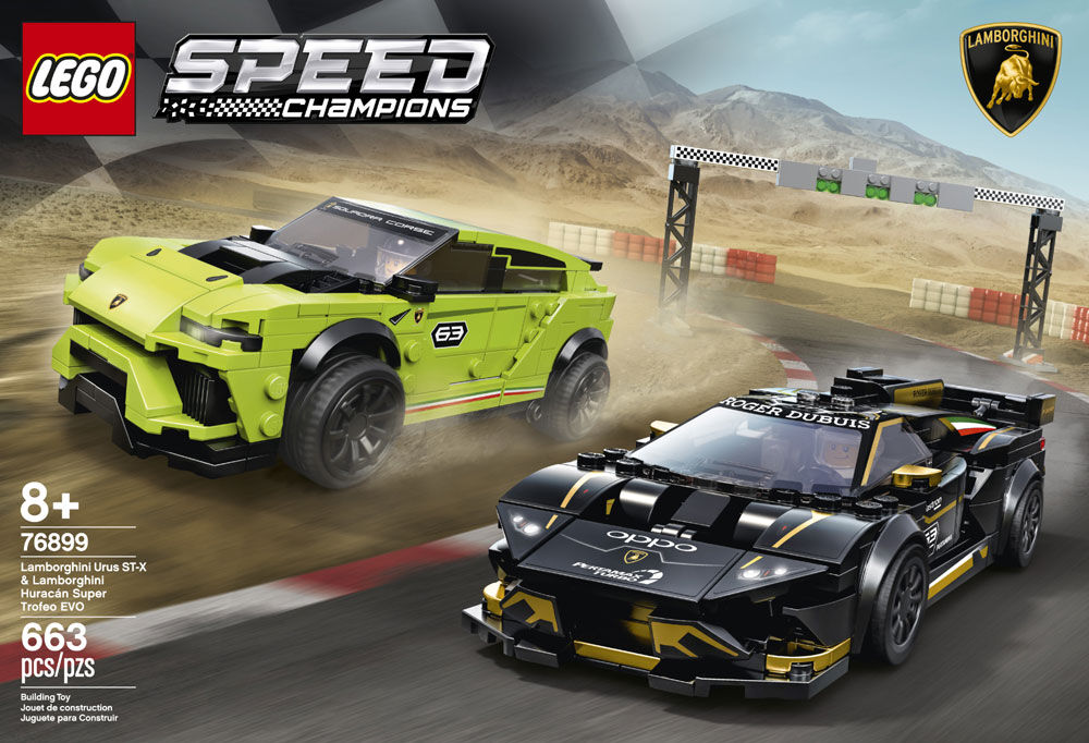 LEGO Speed Champions Lamborghini Urus ST X Lamborghini Hura 76899 663 pieces Toys R Us Canada
