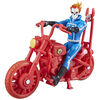 Marvel Legends Series Retro 375 Collection Ghost Rider 3.75-Inch Action Figures, Includes Vehicle