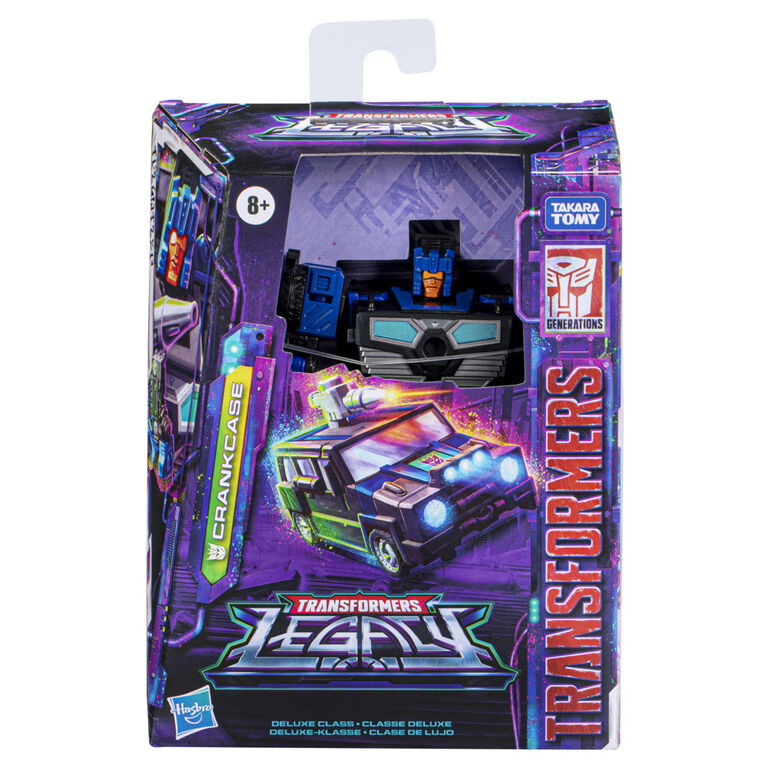 Transformers Generations Legacy, figurine Crankcase classe Deluxe, 14 cm