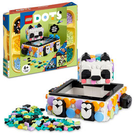 LEGO DOTS Plateau panda mignon 41959 Ensemble créatif de décoration artisanale (517 pièces)