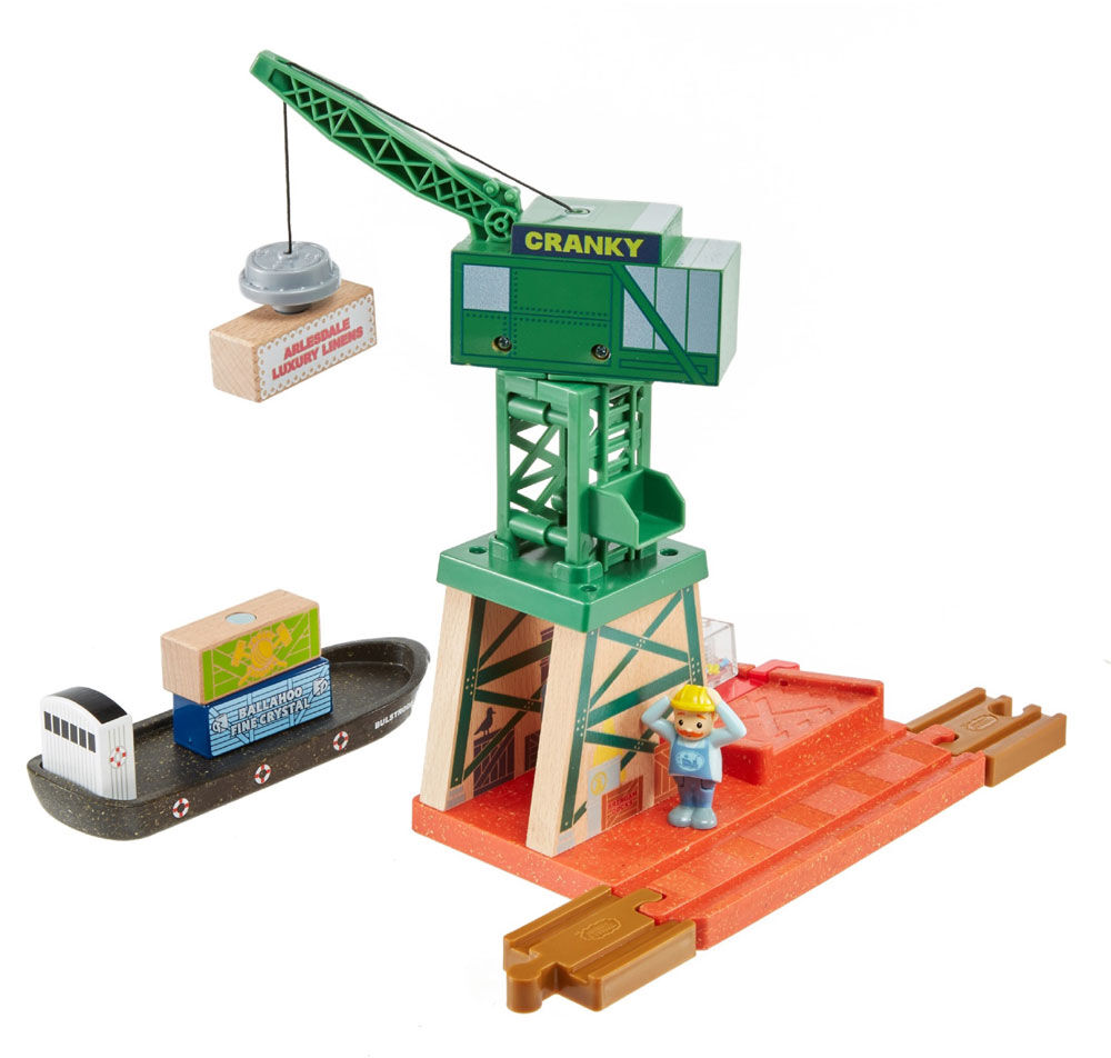 Thomas Friends Wood Cranky at the Docks