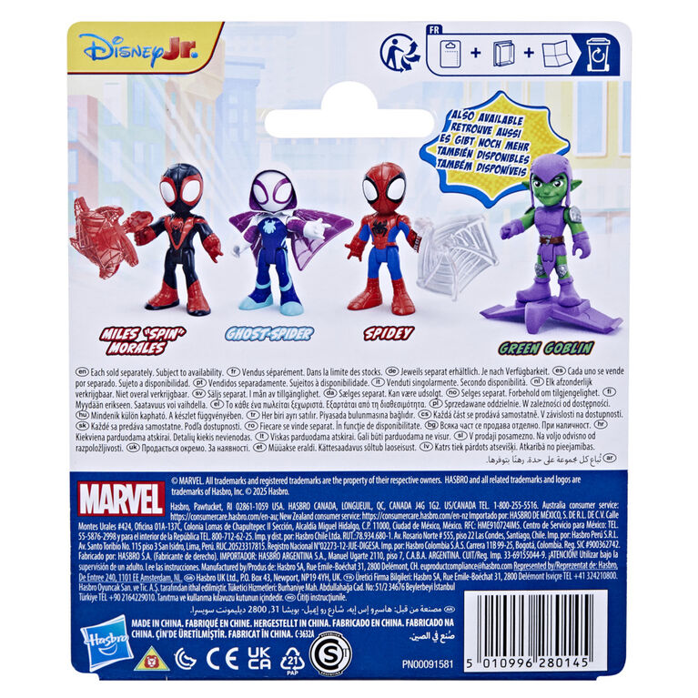 Marvel Spidey and his Amazing Friends Green Goblin Toy with Accessory