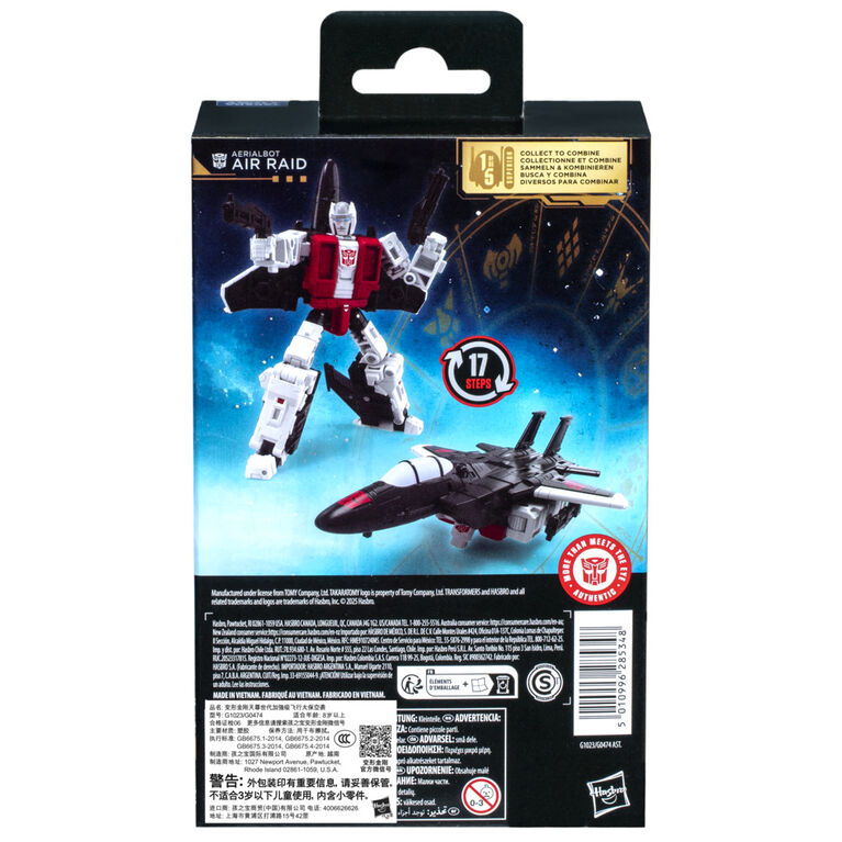 Transformers Age of the Primes Aerialbot Air Raid classe Deluxe