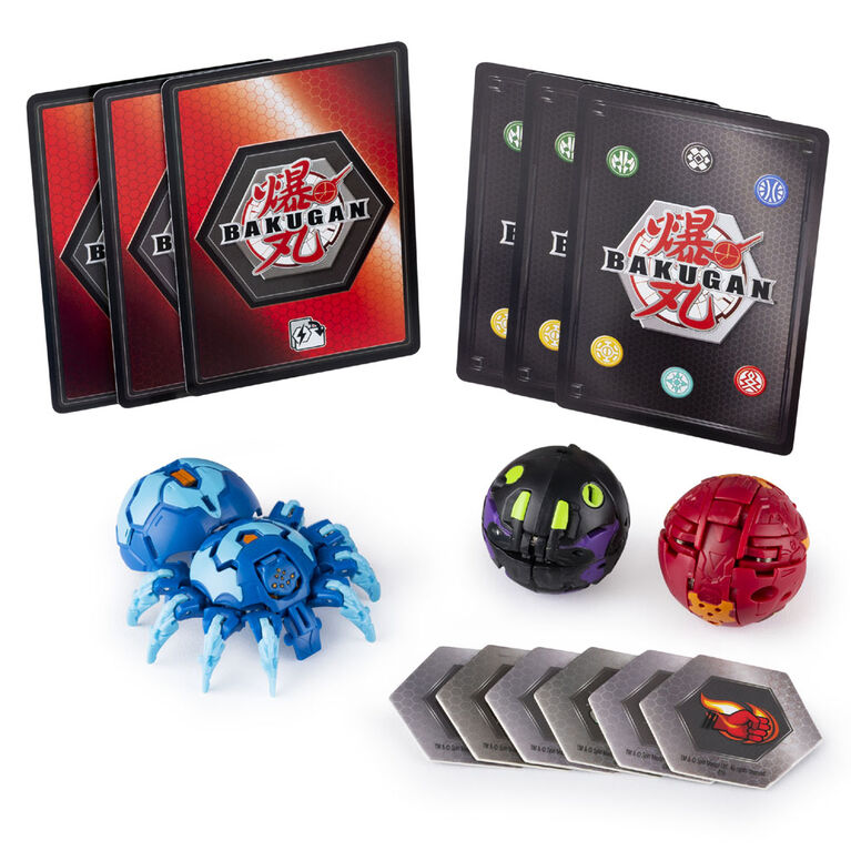 Bakugan Starter Pack 3-Pack, Aquos Webam