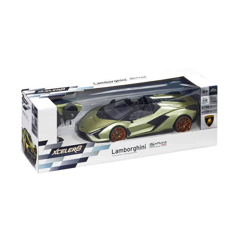 Voiture téléguidée Xceler8 Lamborghini Aventador Coupé à l'échelle 1:24 -  Notre exclusivité