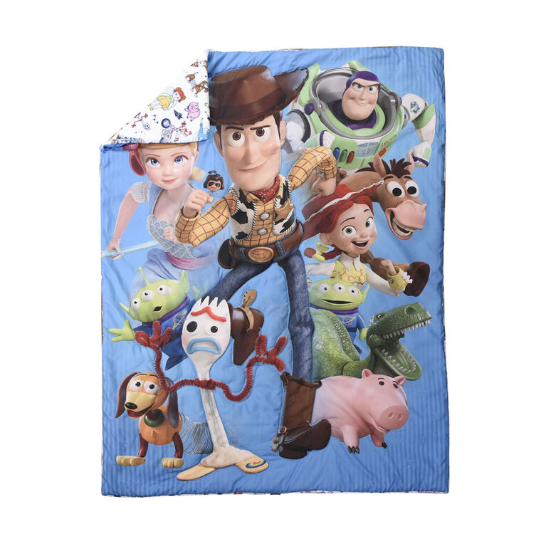 Disney Pixar Toy Story 4 ensemble de 3 pieces de literie pour lit de tout-petit