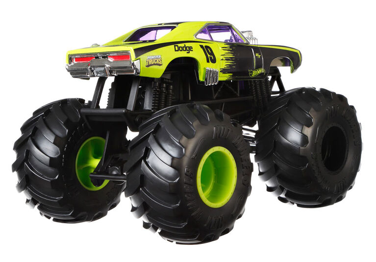 Hot Wheels Monster Trucks Dodge Charger R/T 1:24 Scale