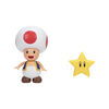 Nintendo 4" Figure - Toad with Super Star