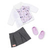Our Generation Noemie 18-inch Vet Doll with Plush Hamster Assistant