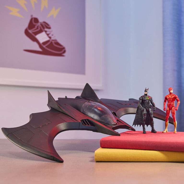 DC Comics, The Flash Ultimate Batwing Set | The Flash and Batman Action
