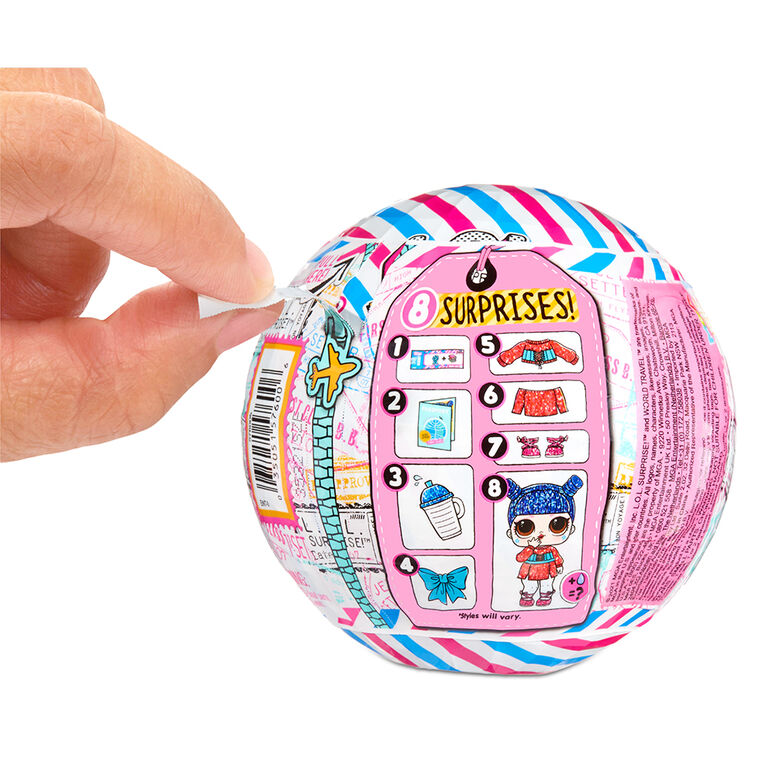 LOL Surprise World Travel Dolls with 8 Surprises