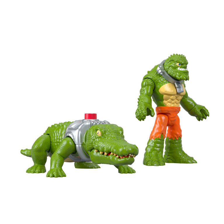 Fisher-Price Imaginext DC Super Friends K. Croc & Crocodile - English Edition