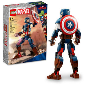 LEGO Marvel La figurine à construire de Capitaine America 76258 Ensemble de jeu de construction (310 pièces)