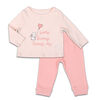 Ensemble chemise et pantalon Koala Baby Dream Girl, Some Bunny Love Me - Jusquà - 3 Mois