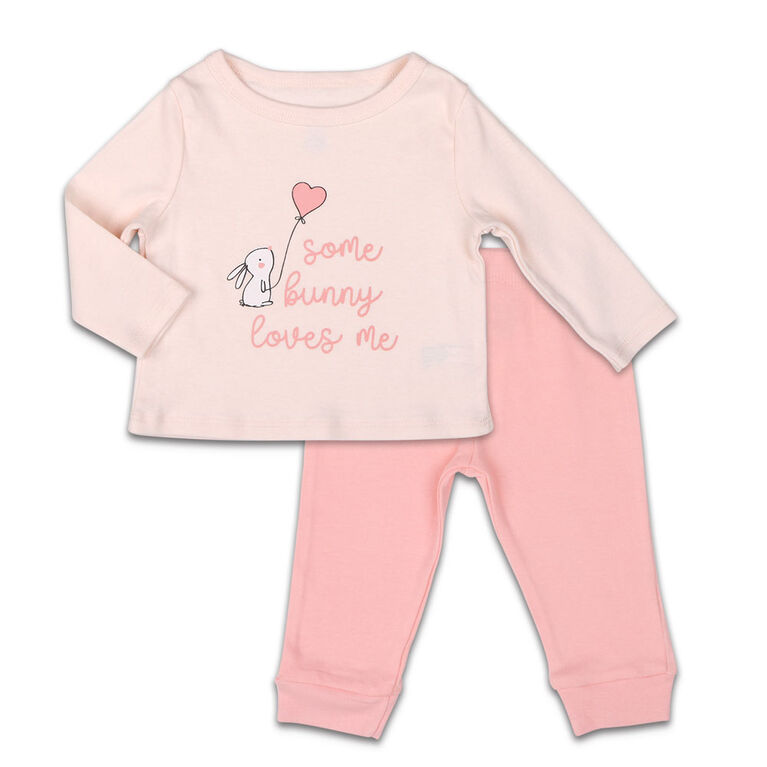 Ensemble chemise et pantalon Koala Baby Dream Girl, Some Bunny Love Me - Jusquà - 3 Mois