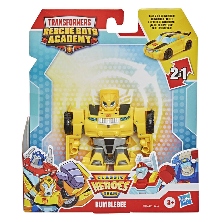 Playskool Heroes Transformers Rescue Bots Academy Classic Heroes Team Bumblebee