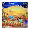 Ceaco Thomas Kinkade Disney 750-Piece Puzzle Jasmine Desert - English Edition