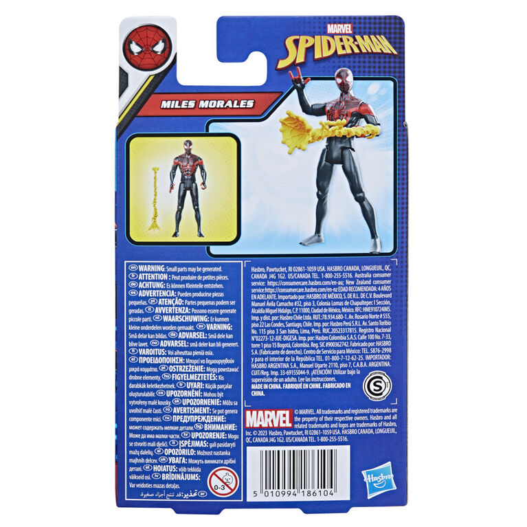 Marvel Spider-Man Epic Hero Series Miles Morales 4 Inch Action Figure