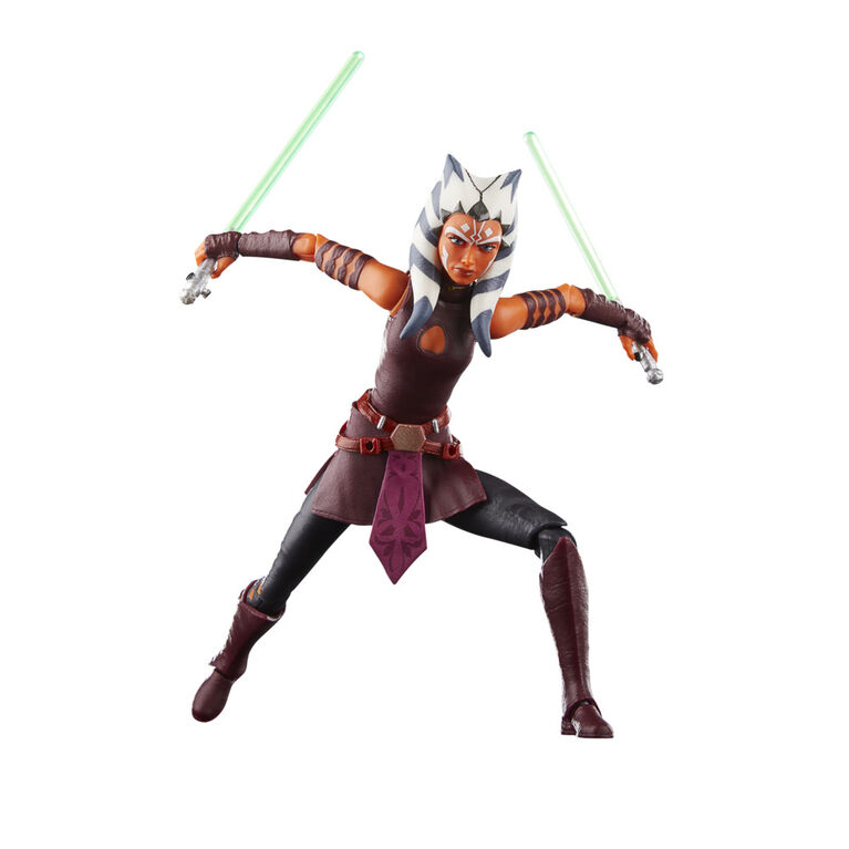 Star Wars The Black Series Ahsoka Tano (Padawan), Star Wars: The Clone Wars 6-Inch Action Figures