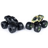 Monster Jam, Official Soldier Fortune vs. Soldier Fortune Black Ops Die-Cast Monster Trucks, 1:64 Scale, 2 Pack