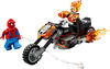 LEGO Marvel Spider-Man Contre la Moto de Ghost Rider - Jouet de Construction de Superh&eacute;ros pour Enfants - 76335