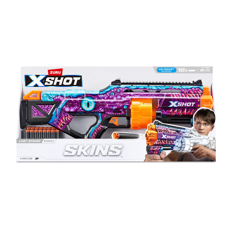 XSHOT Skins Last Stand Dart Blaster (16 Darts) by ZURU