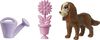 Polly Pocket Doll & 18 Accessories, Polly & Puppy Flower Pack