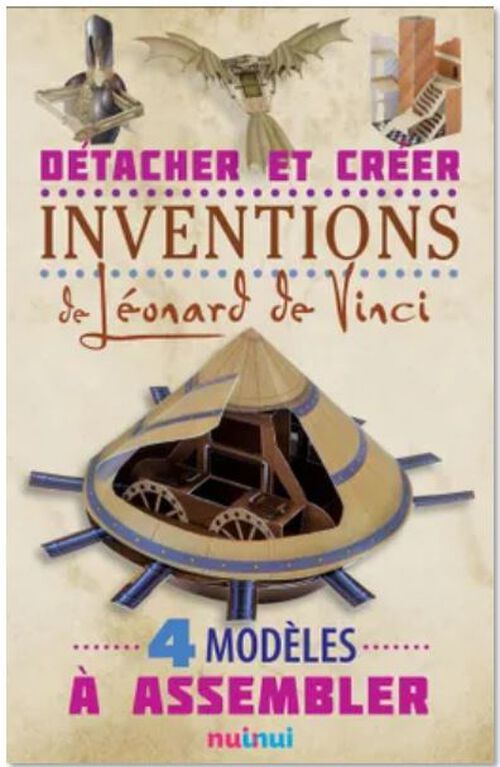 Inventions De Leonard De Vinci - French Text