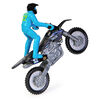 Supercross, Authentic Justin Cooper 1:24 Scale Die-Cast Motorcycle with Rider Figure