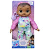 Baby Alive Soft 'n Cute, cheveux bruns, première poupée de bébé, lavable au corps souple, 28 cm, jouet de dentition