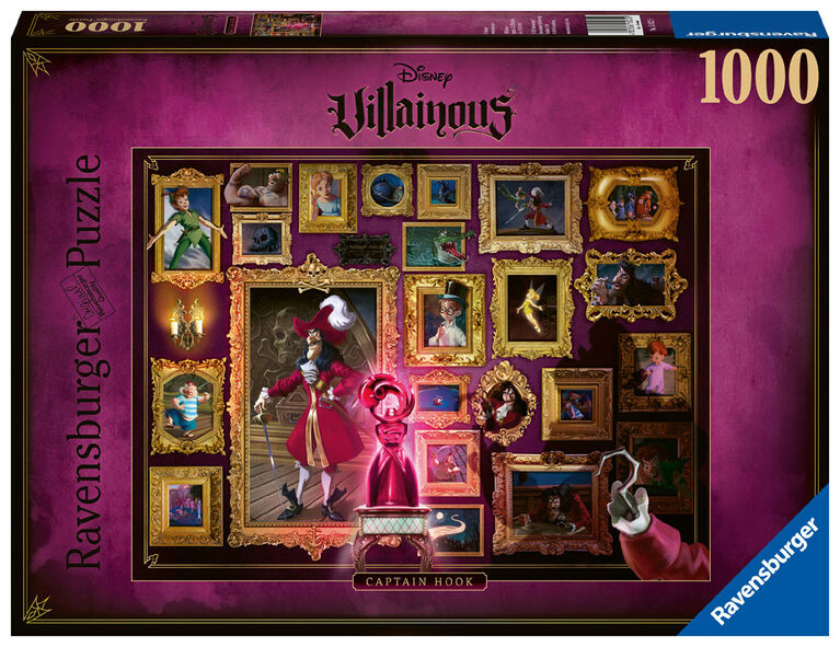 Ravensburger: Villainous Captain Hook 1000 pc Puzzle