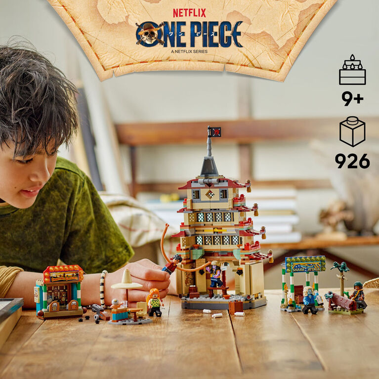 LEGO ONE PIECE La Bataille d'Arlong Park, Ensemble Interactif de Pirates, Cadeau d'Anime 75638