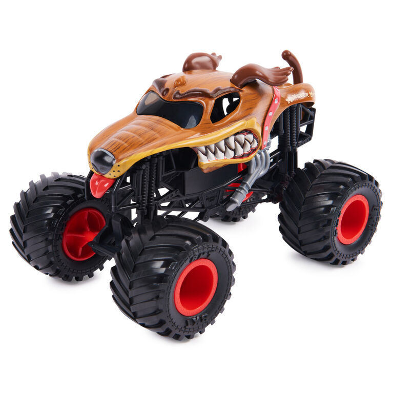 Monster Jam, Official Monster Mutt Dalmatian Monster Truck, Collector Die-Cast Vehicle, 1:24 Scale