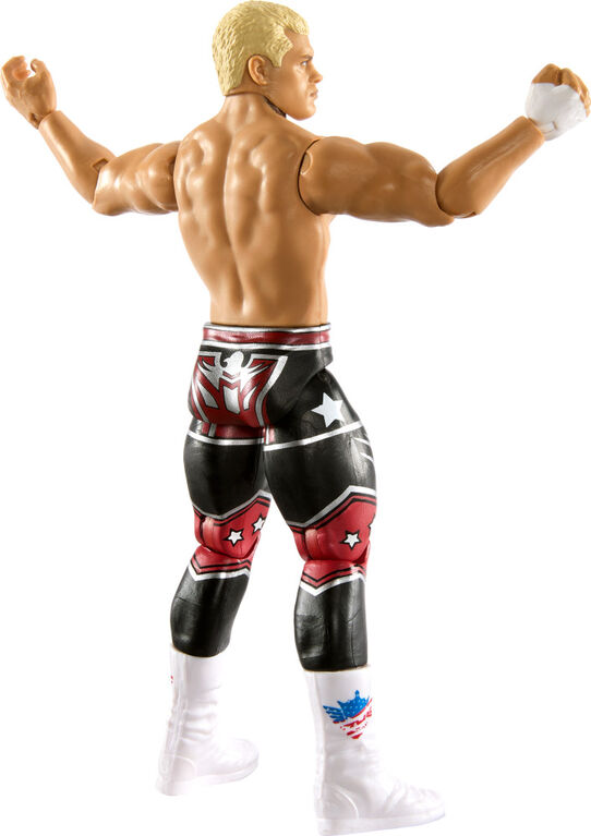 WWE "The American Nightmare" Cody Rhodes Action Figure, 6-inch Collectible Superstar with Articulation