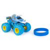 Monster Jam, Official Jurassic Attack Monster Truck, Die-Cast Vehicle, Nitro Neon Series, 1:64 Scale