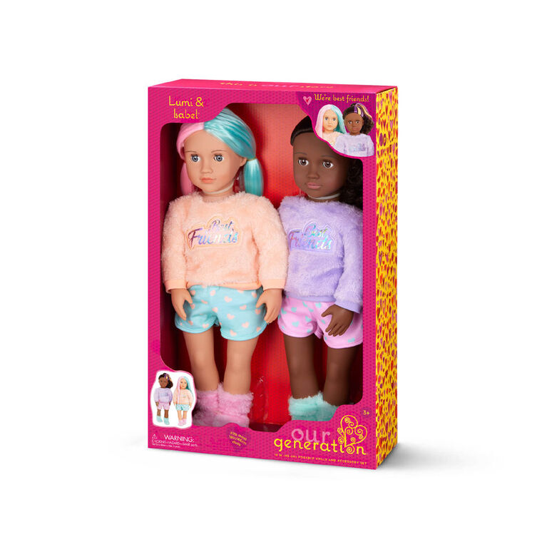 Our Generation - Best Friends Dolls, Lumi & Isabel